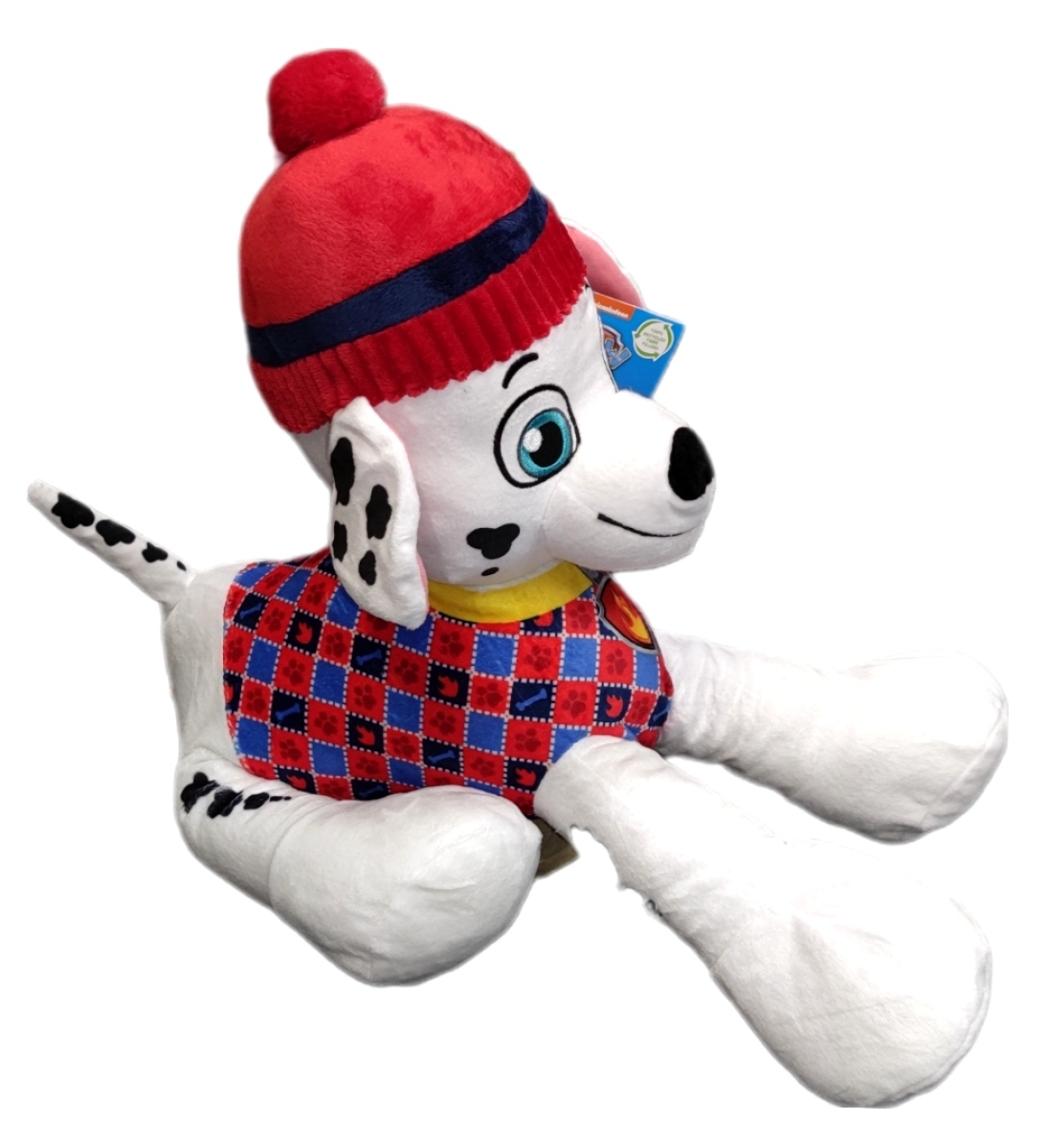 Marshall Plüschtier von der Paw Patrol mit Wintermütze